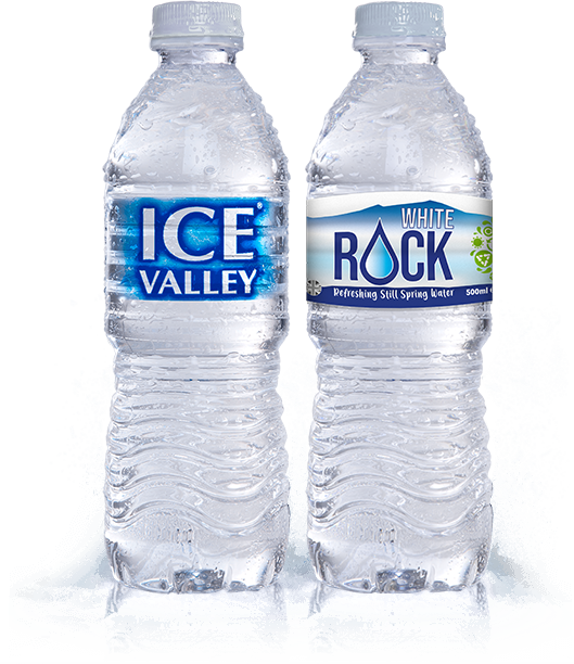 Ice Valley Water and White Rock Water